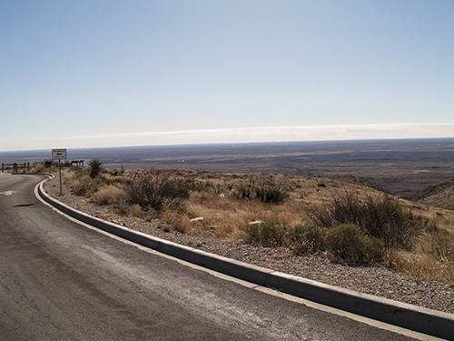 View from the visitor center